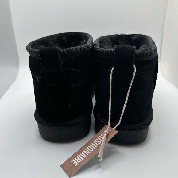 CUSHIONAIRE Women's pull on boot 7.5 BLACK - Picture 4 of 7